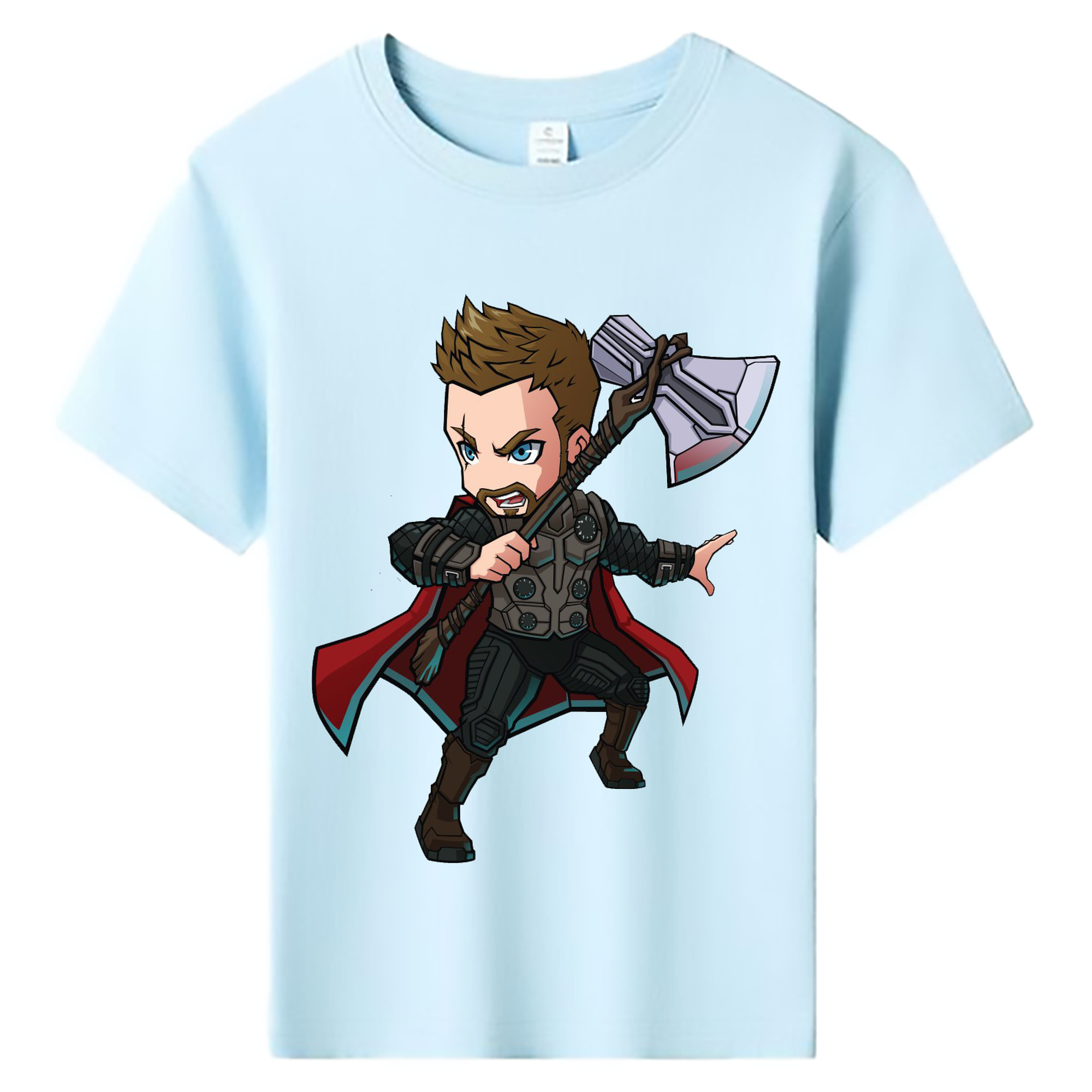 （画像用） アベンジャーズ The Avengers 綿100％キッズTシャツ（フロントプリント）